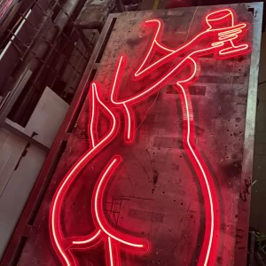 Insegna led Wine & Woman