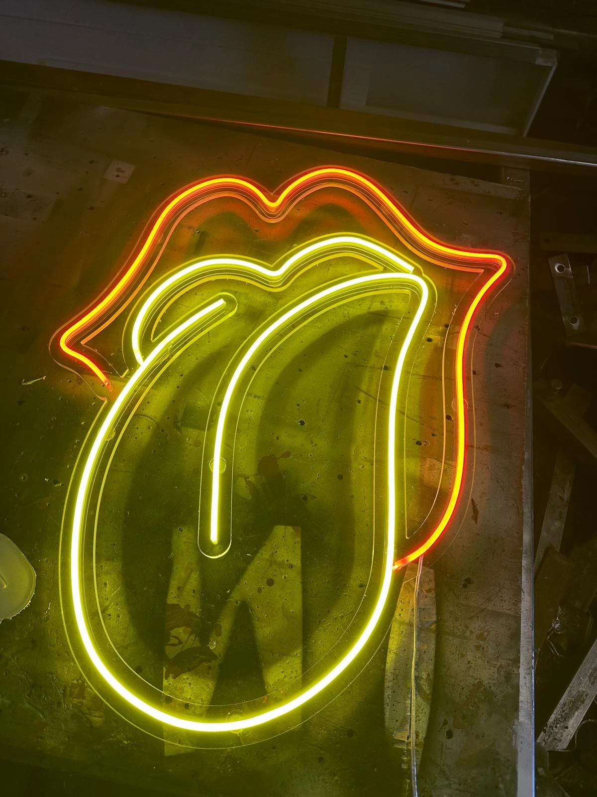 Insegna led Rock’n’Lips